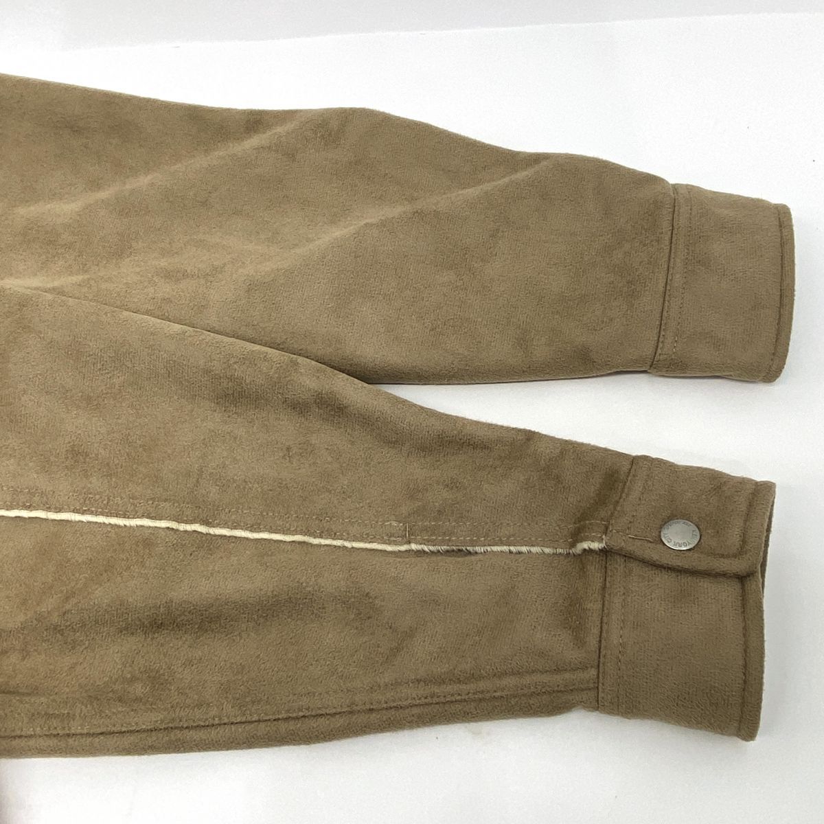 Supreme 25FW Faux Suede Snap Shirt シュプリーム スエードシャツ L 