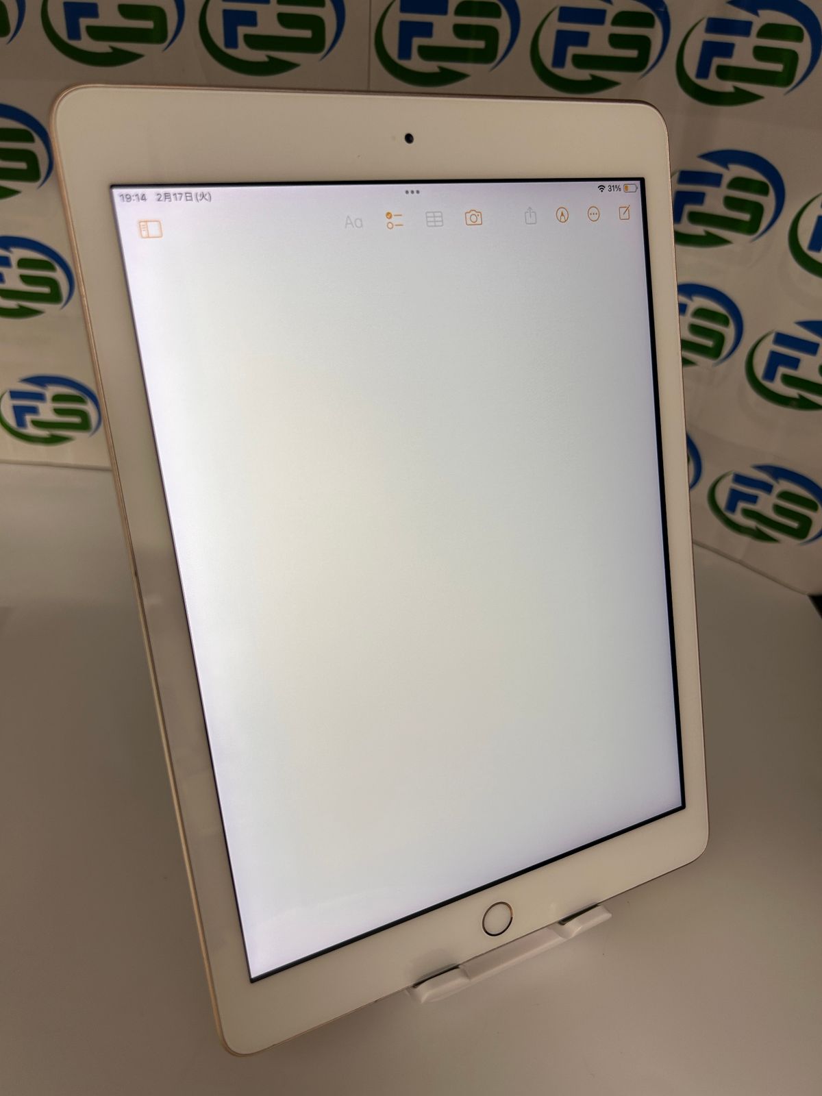 iPad 第6世代 Wi-Fi 128GB ゴールド MRJP2J/A A1893 アイパッド iPad6