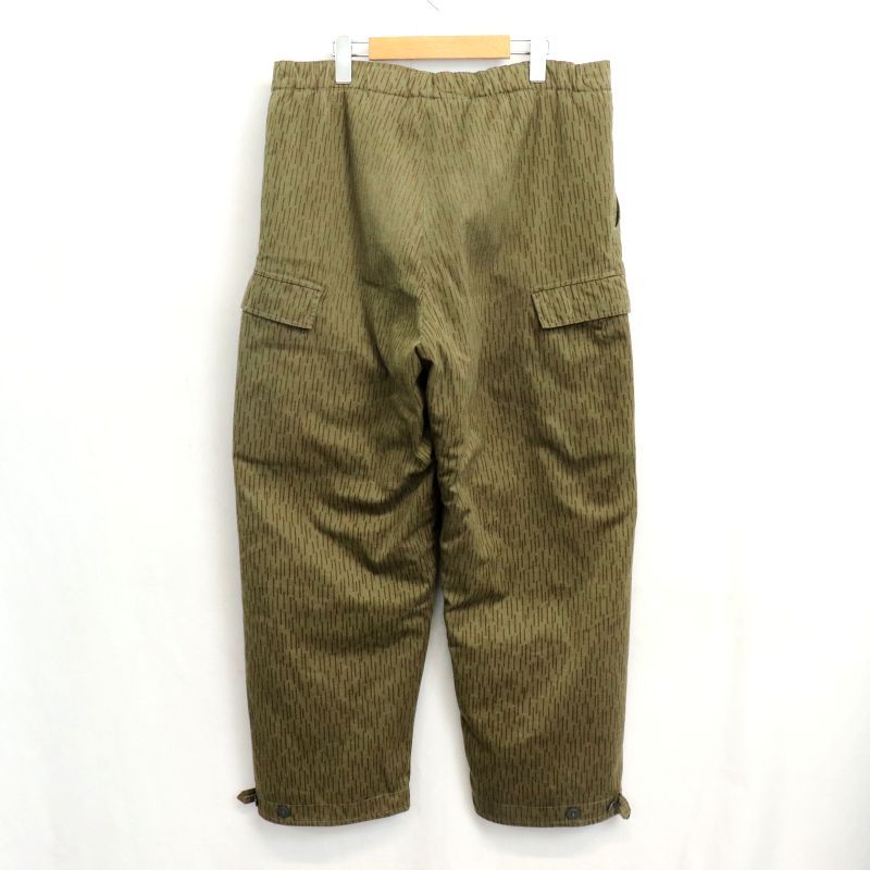 70s vintage レインドロップカモ ドイツ軍 中綿 ミリタリーパンツ