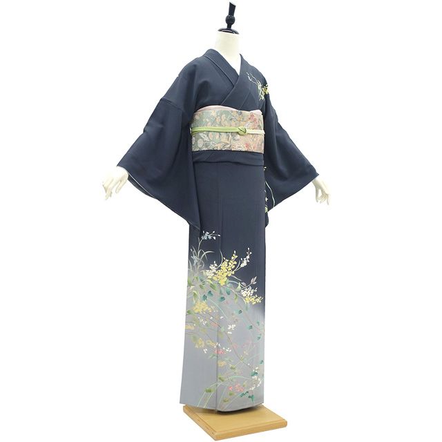 新古品】 訪問着 着物 未使用 フォーマル 正絹 十日町友禅 秀美 袷 手