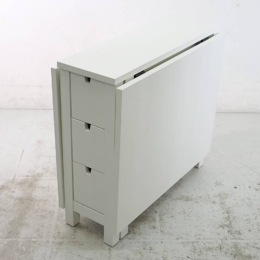 IKEA イケア NORDEN ノールデン バタフライテーブル 色:ホワイト 
