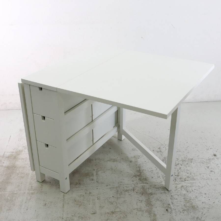 IKEA イケア NORDEN ノールデン バタフライテーブル 色:ホワイト 