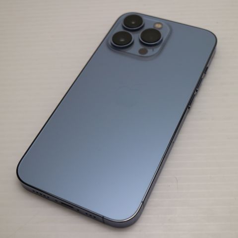 超美品 SIMフリー iPhone13 Pro 256GB シエラブルー 本体 即日発送