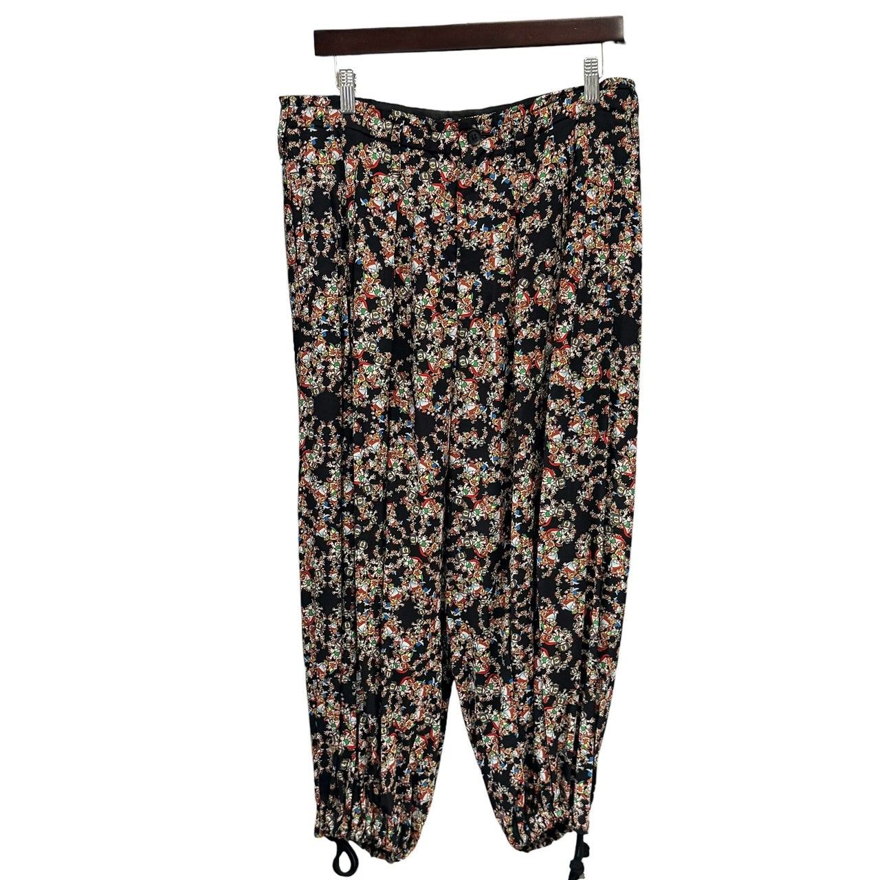 Ground Y グラウンドワイ PERMAN KALEIDOSCOPE BALLOON PANTS パーマンプリントバルーンパンツ GR-P02-214 3 ブラック 15167 Ground Y グラウンドワイ PERMAN KALEIDOSCOPE BALLOON PANTS パーマン