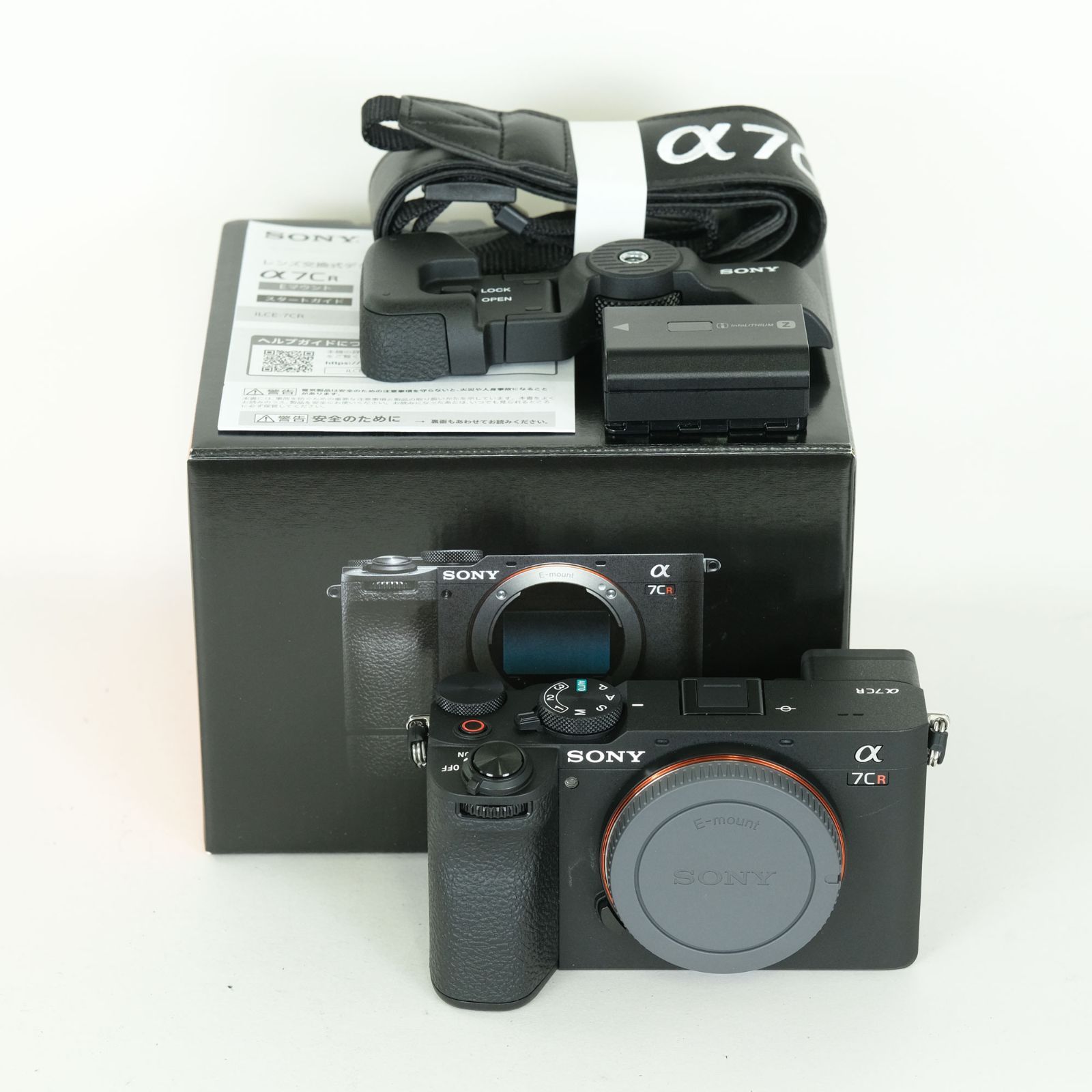 美品 | シャッター数3,193回｜グリップエクステンション付] SONY α7C R