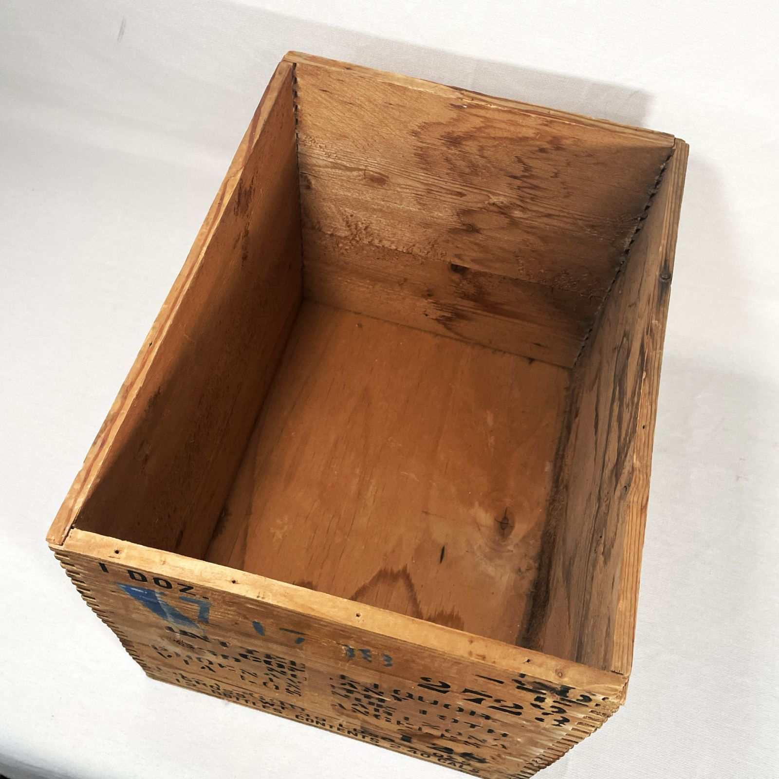 50s Johnnie Walker Black Label Wooden Crate ジョニーウォーカー 木