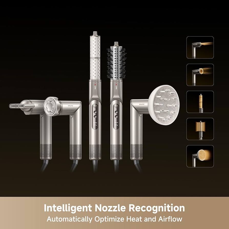 Dreame ドリーミー　Dazzle ハイスピード　ヘアドライヤー　プラチナ色 Dreame ドリーミー Dazzle ハイスピード ヘアドライヤー 【海外限定