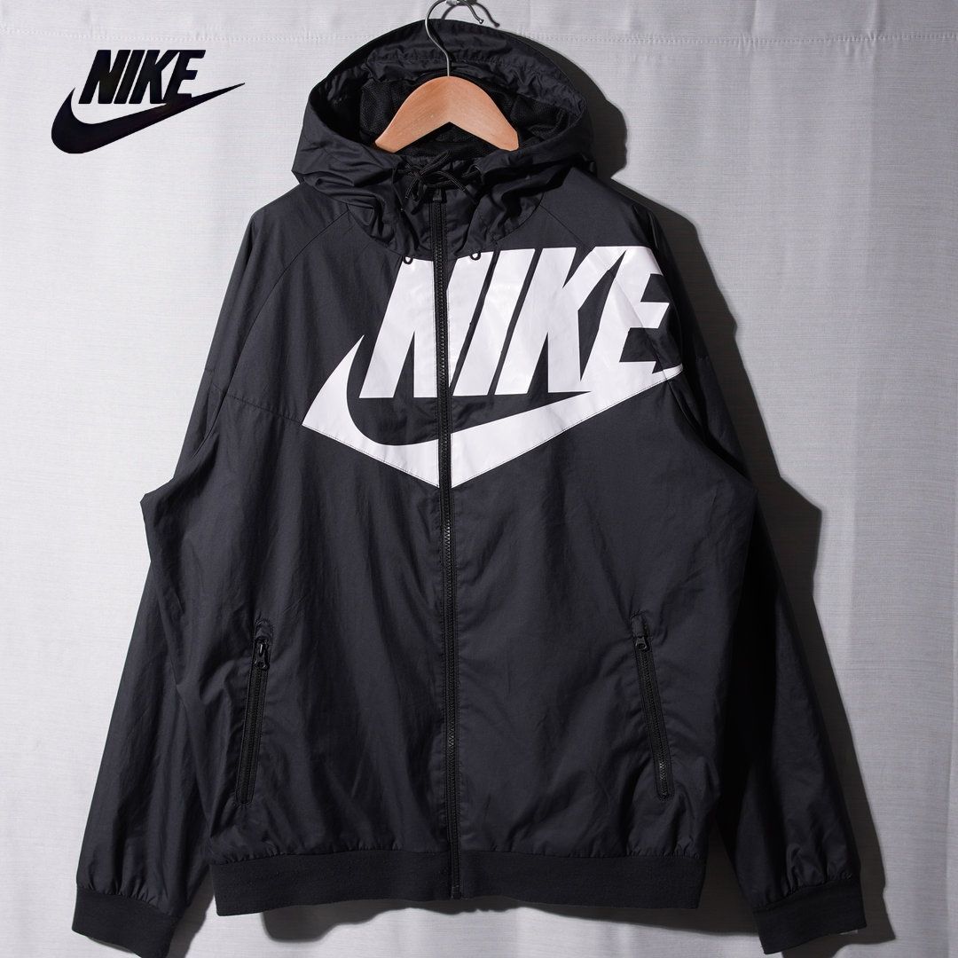 ナイキ NIKE ナイロンジャケット ウインドランナー L ブラック