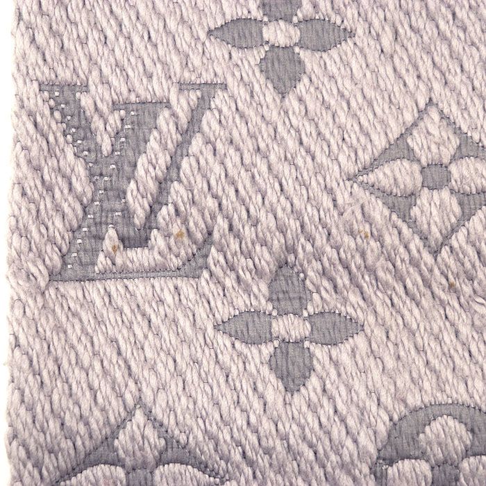 SALE】LOUIS VUITTON ルイ・ヴィトン マフラー エシャルプ ロゴマニア