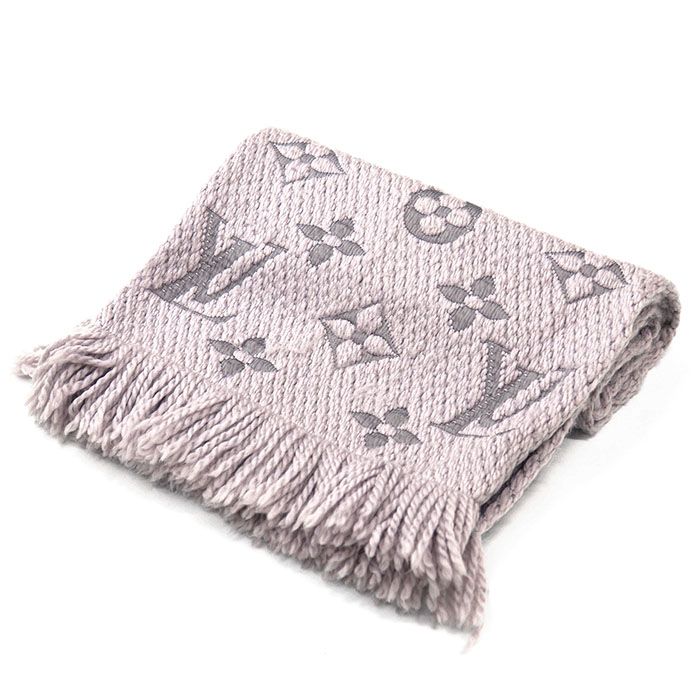 SALE】LOUIS VUITTON ルイ・ヴィトン マフラー エシャルプ ロゴマニア