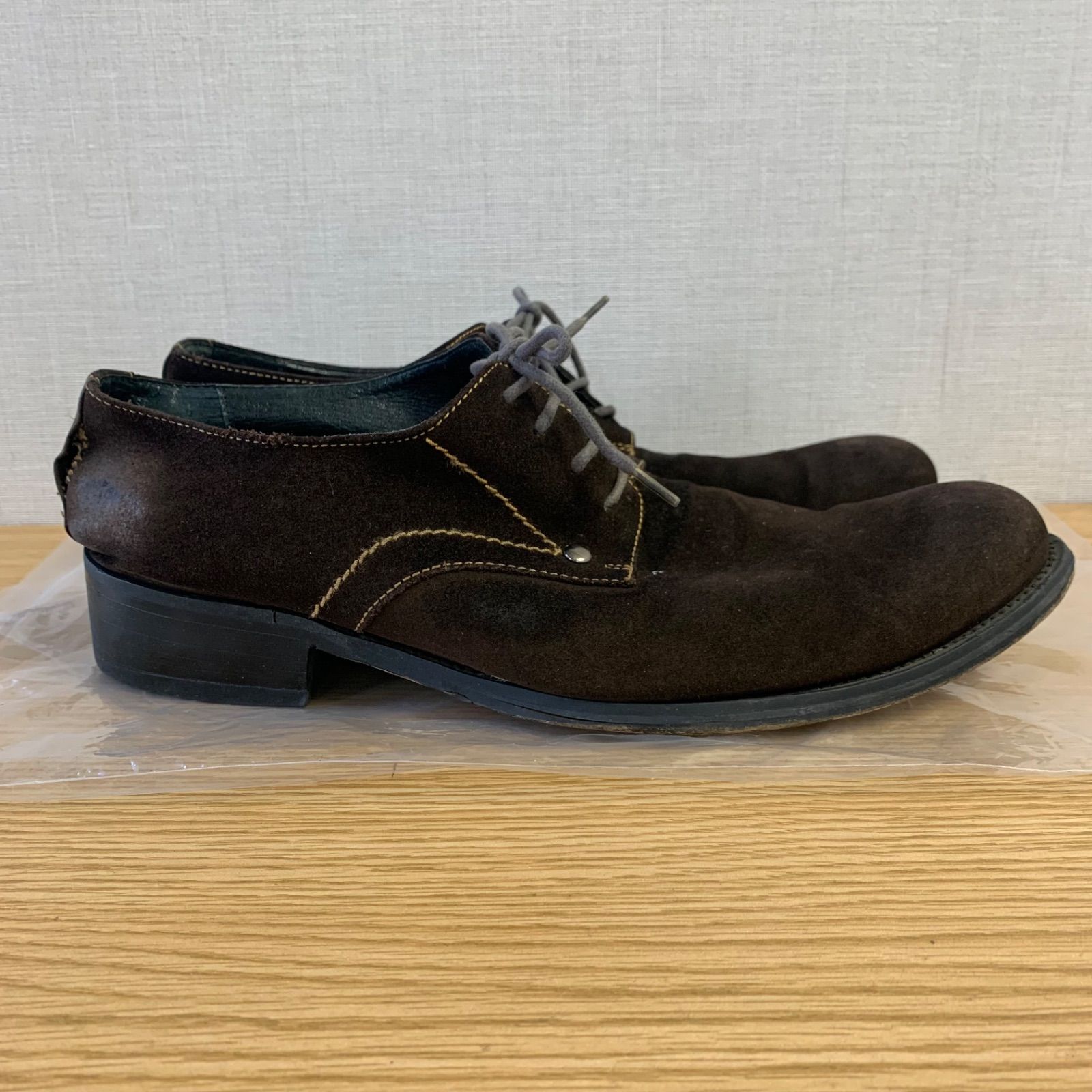ルイ ヴィトン Louis Vuitton ブラウン ビジネス シューズ Louis 