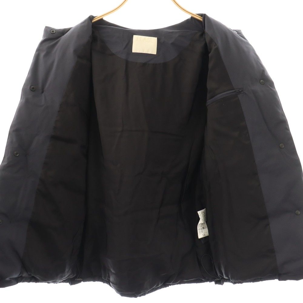 プラージュ Plage SOFT MINIMAL DOWN ジャケット ダウン ノーカラー 36