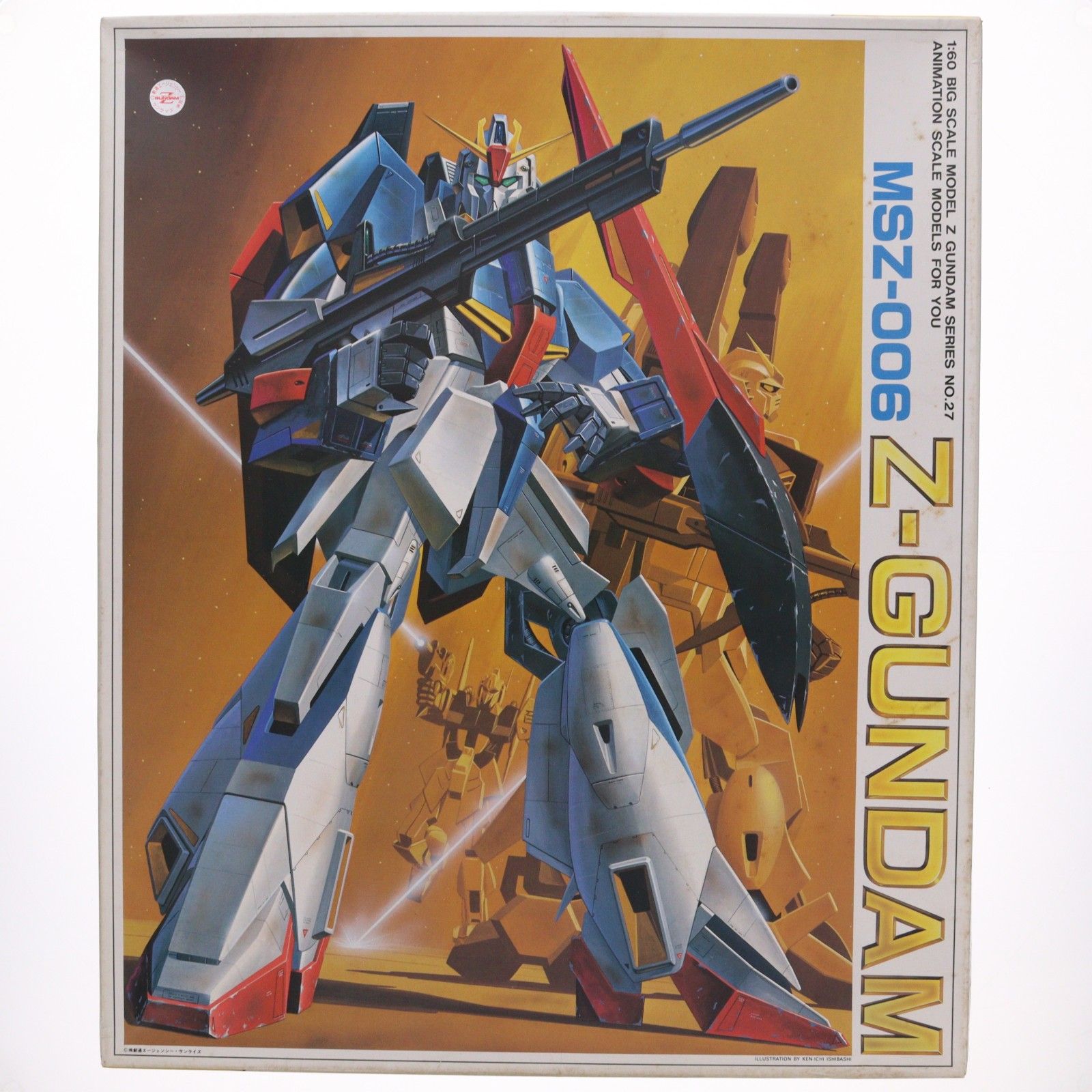 1/60 MSZ-006 ゼータガンダム 機動戦士Zガンダム シリーズ No.27