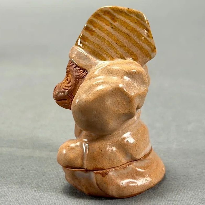 幽玄】十四代 坂倉新兵衛 萩香合 猿 共箱 香合 - メルカリ