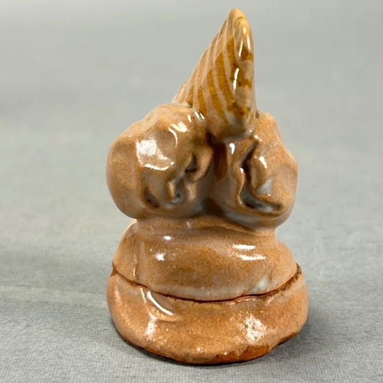 幽玄】十四代 坂倉新兵衛 萩香合 猿 共箱 香合 - メルカリ