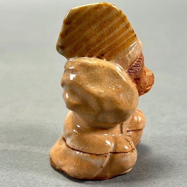 幽玄】十四代 坂倉新兵衛 萩香合 猿 共箱 香合 - メルカリ