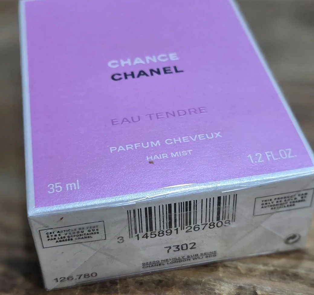 2 S01867 CHANEL シャネル CHANCE Eau Tendre ヘアミスト35ml 未使用