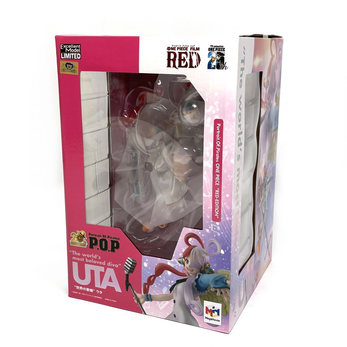ワンピース “RED-EDITION” “世界の歌姫” ウタ POP P.O.P RED-EDITION 
