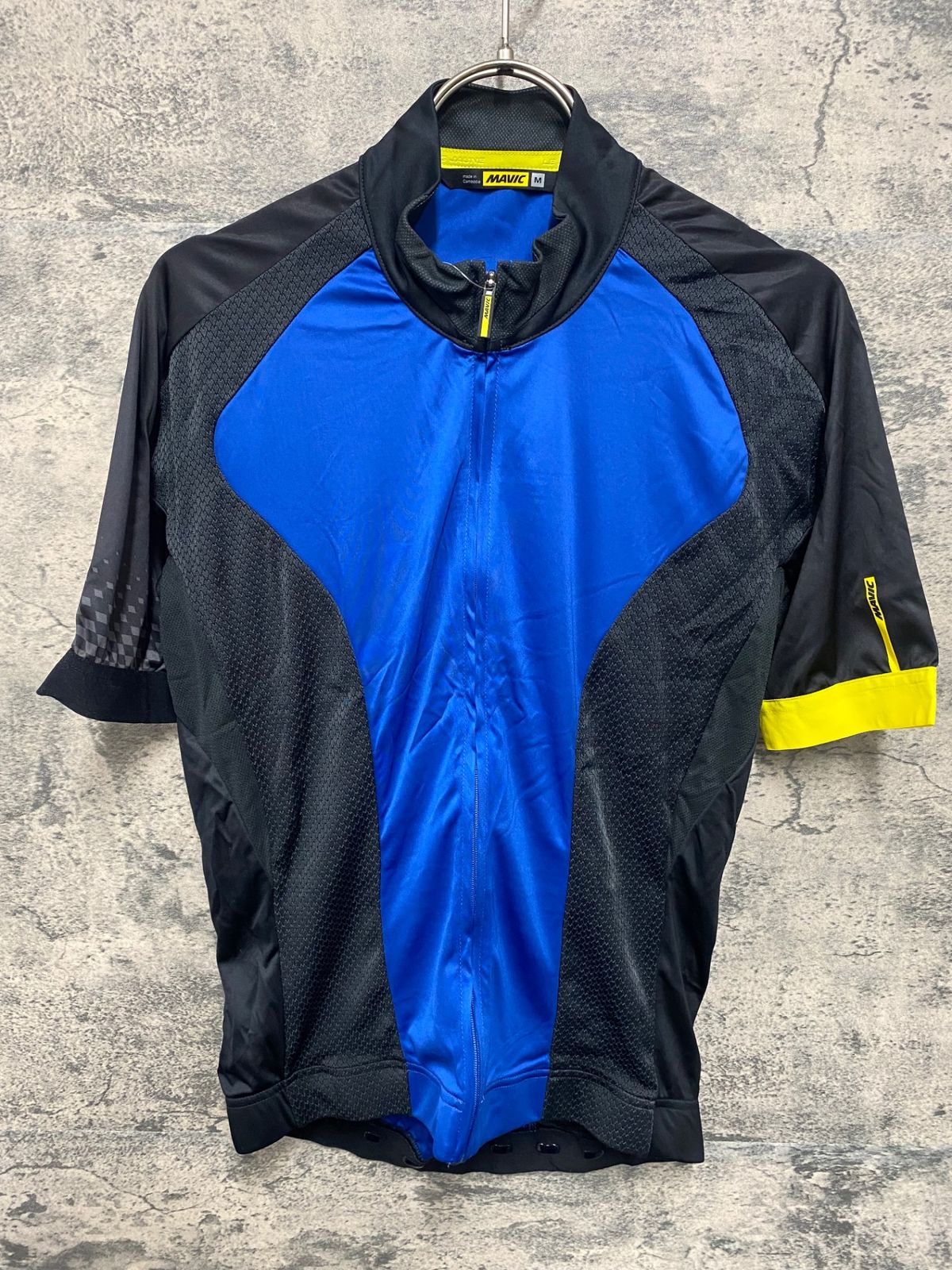 JW169 マヴィック MAVIC 半袖 サイクルジャージ 黒青 M - メルカリ