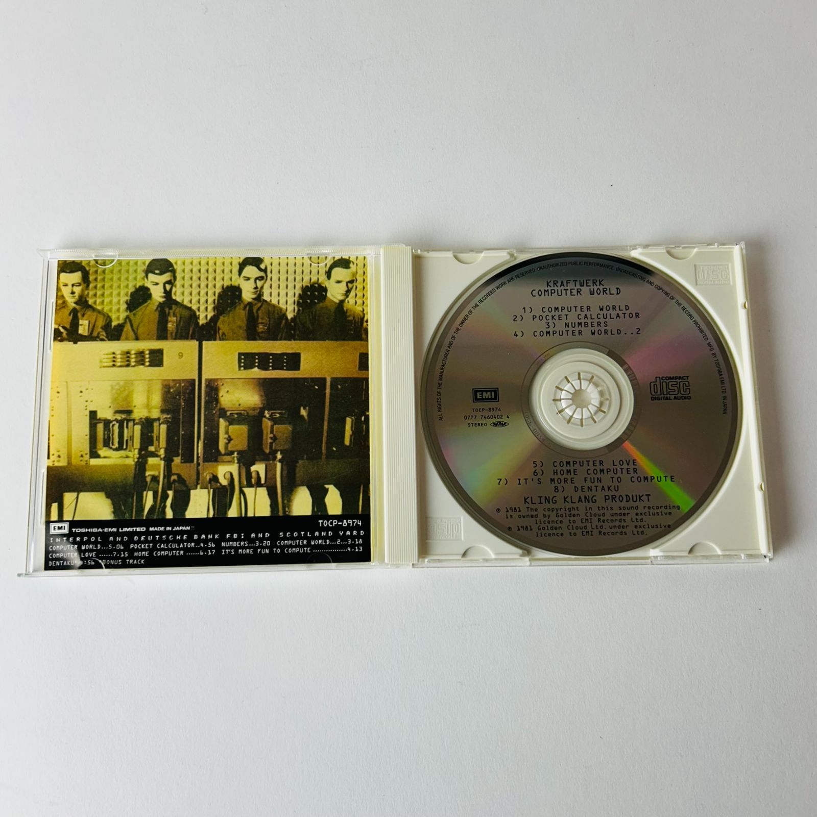 帯付美品] クラフトワーク（KRAFTWERK）コンピューター・ワールド
