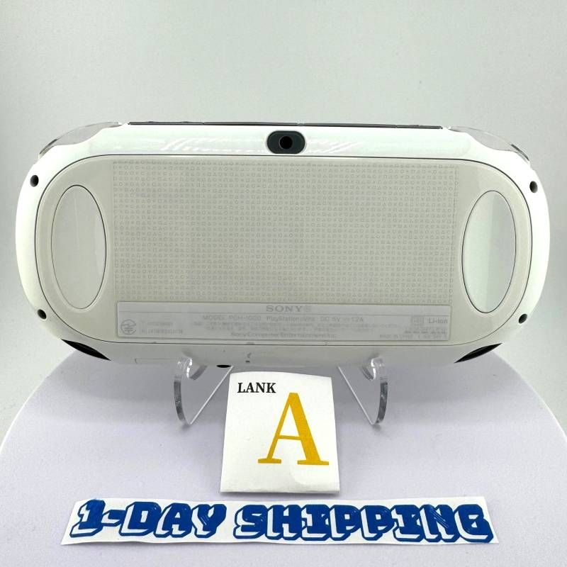 PS VITA PCH-1000 ZA02 本体 クリスタルホワイト 白 ビータ