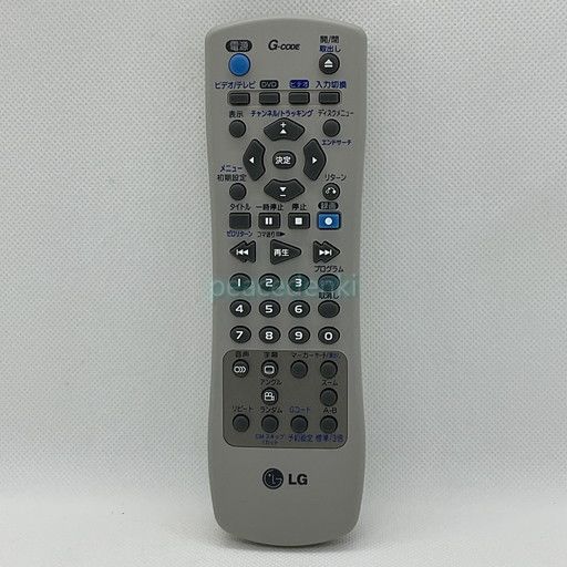 LG DVDプレーヤー リモコン 型番不明 ■▼