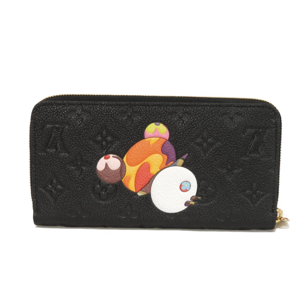 LOUIS VUITTON ルイ・ヴィトン LV×TM ジッピーウォレット 村上隆 日本限定 RFID ICチップ コンパートメント 札入れ カードケース ケース モノグラム アンプラント パンダ ノワール 長財布 M14160 LOUIS VUITTON ルイ・ヴィトン LV×TM ジッピーウォレット 村上隆 日本