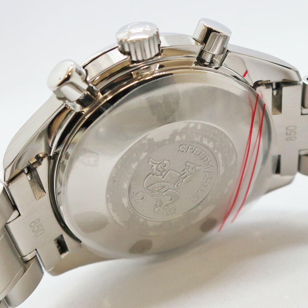  天白 仕上済 OMEGA オメガ スピードマスター デイト 3513.50 ブラック SS 自動巻き メンズ 腕時計 男 ベーシックカラー 自動巻き時計 腕時計(アナログ)