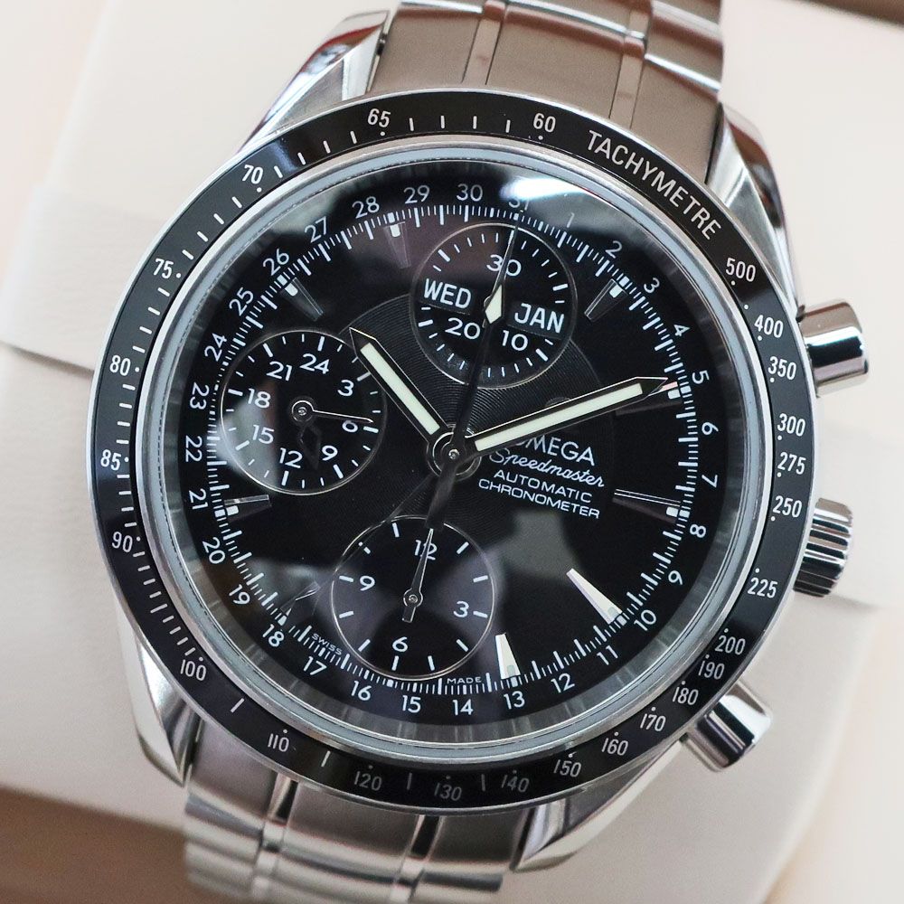 トリプルカレンダー スピードマスター オメガ 中古)OMEGA 3521.80 