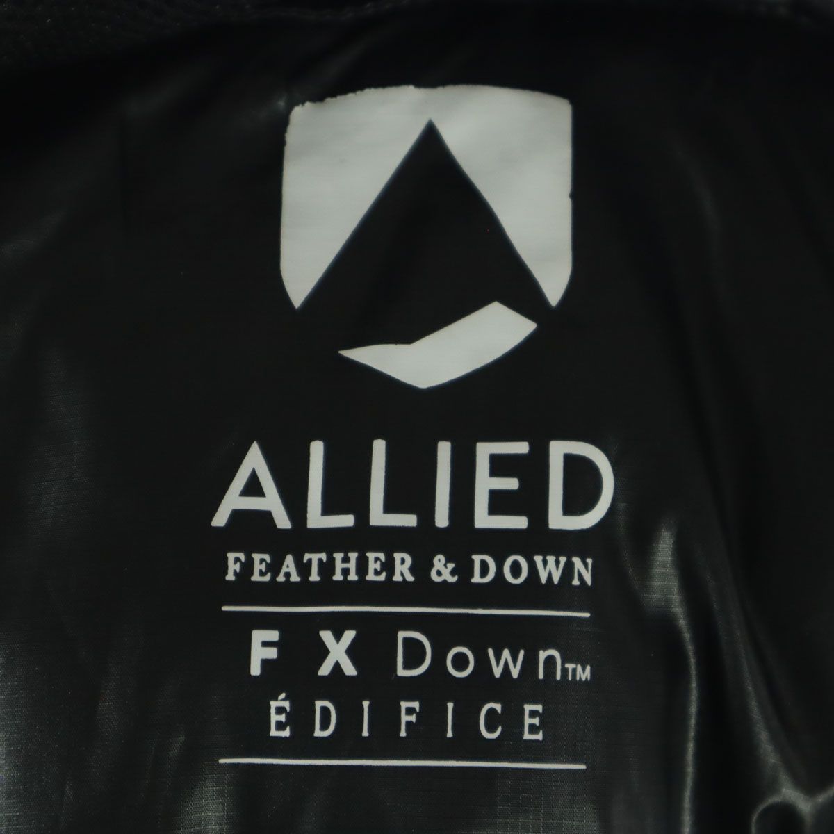 EDIFICE エディフィス ALLIED 長袖 ダウンジャケット M ブラック