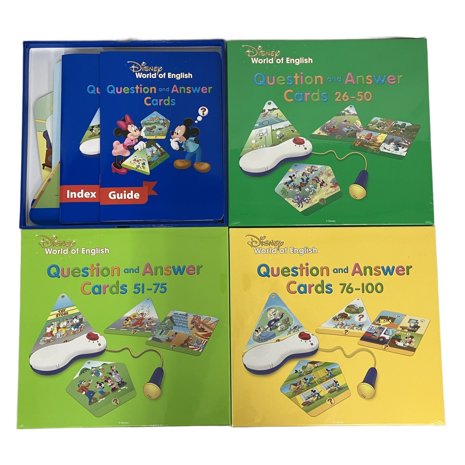 DWE トークアロング Q&Aカード 2019年頃 ディズニー 英語 システム