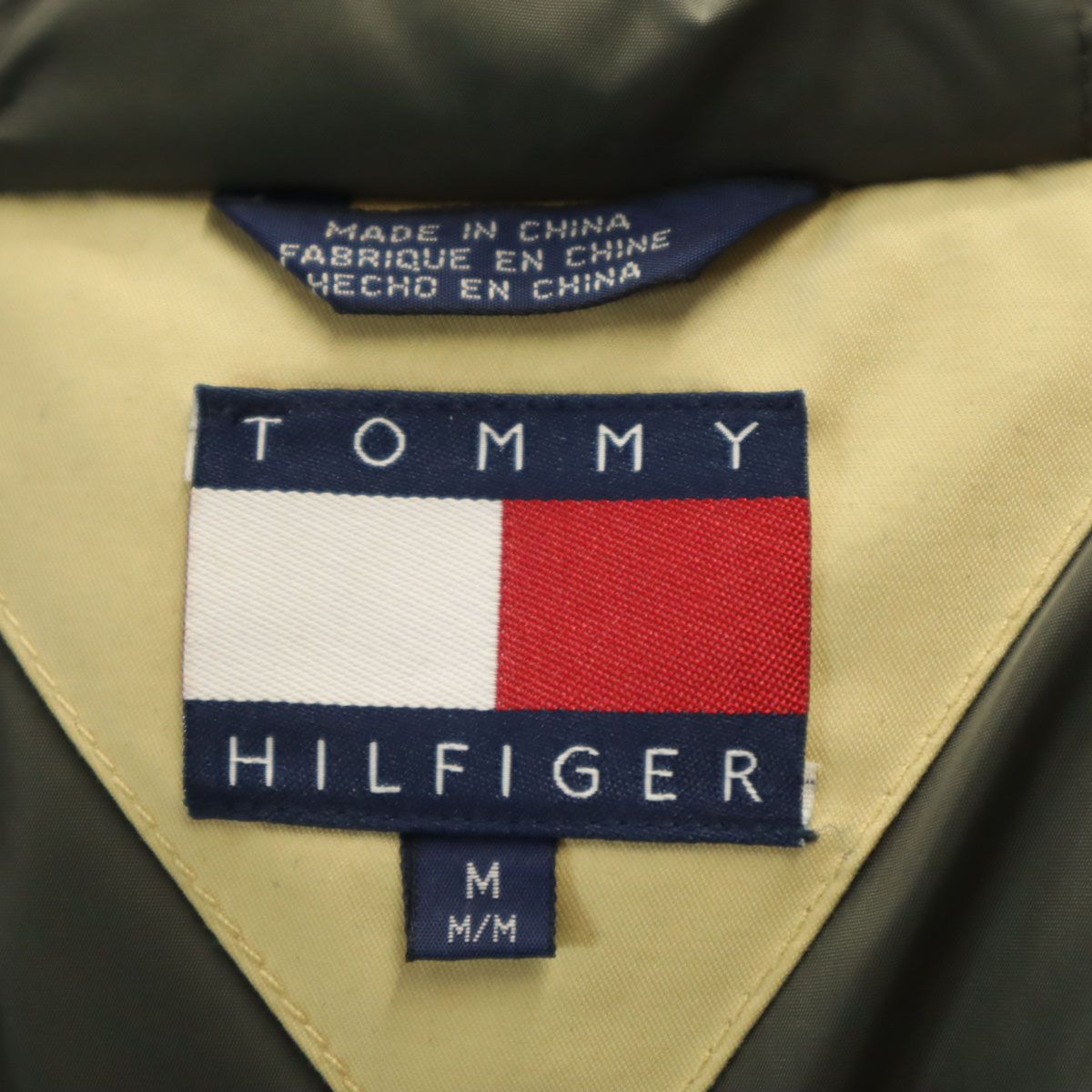 TOMMY HILFIGER トミーヒルフィガー 90s オールド ダウンジャケット M 