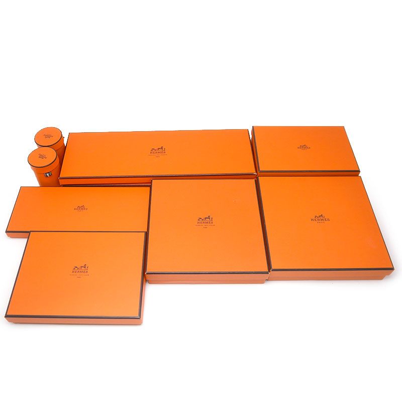 エルメス HERMES 空き箱9個セット 保管箱 ボックス ツイリー ネクタイ