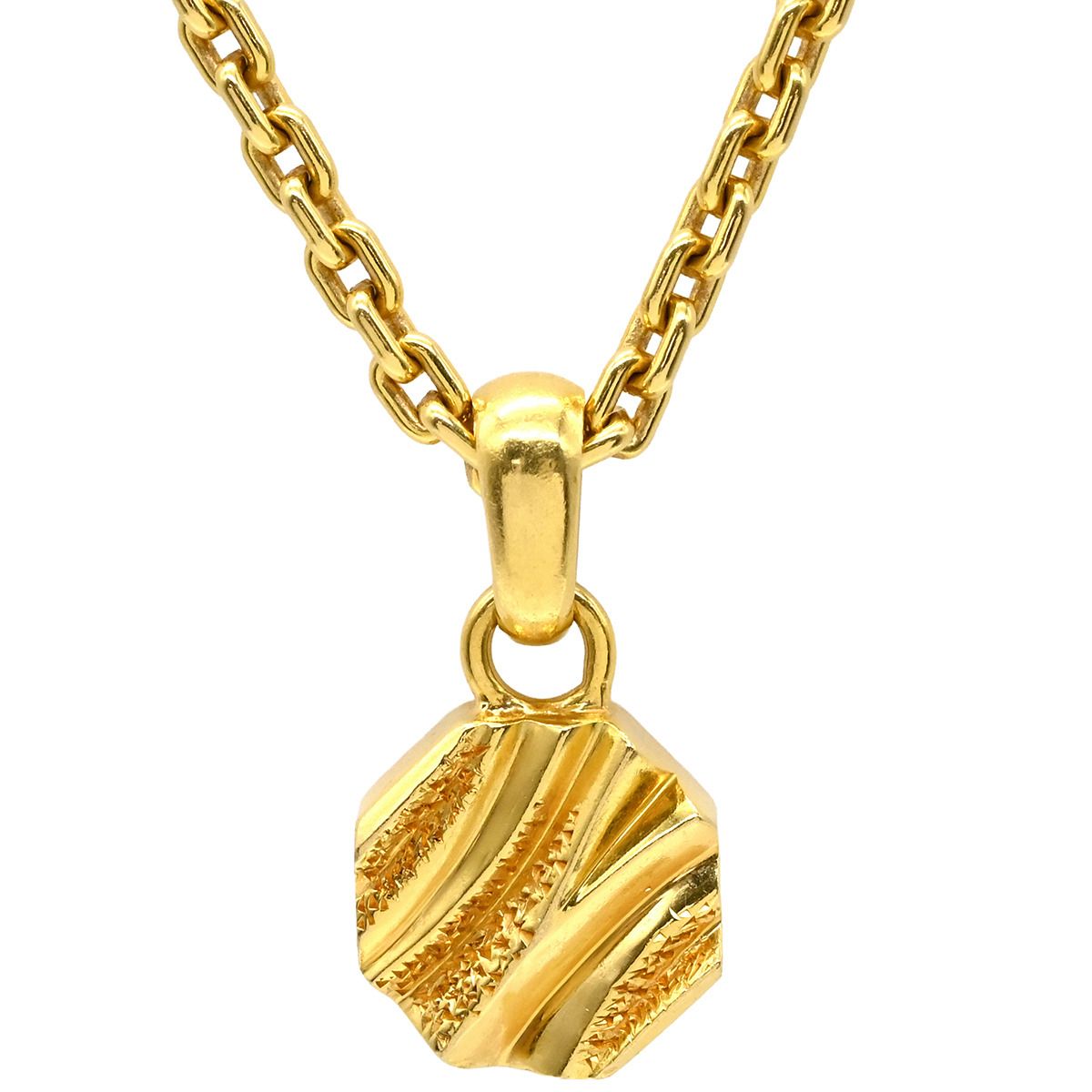ルイヴィトン LOUIS VUITTON ネックレス オクタゴン ネックレス 