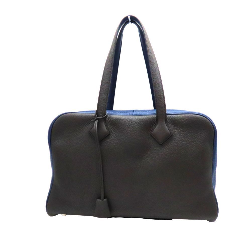 中古】 HERMES エルメス ヴィクトリア2 35 トリヨンクレマンス バイ