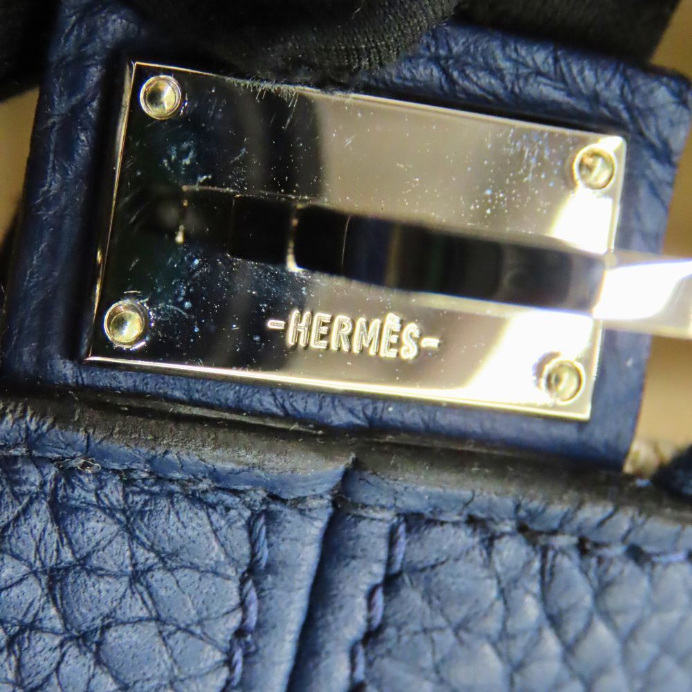 中古】 HERMES エルメス ヴィクトリア2 35 トリヨンクレマンス バイ