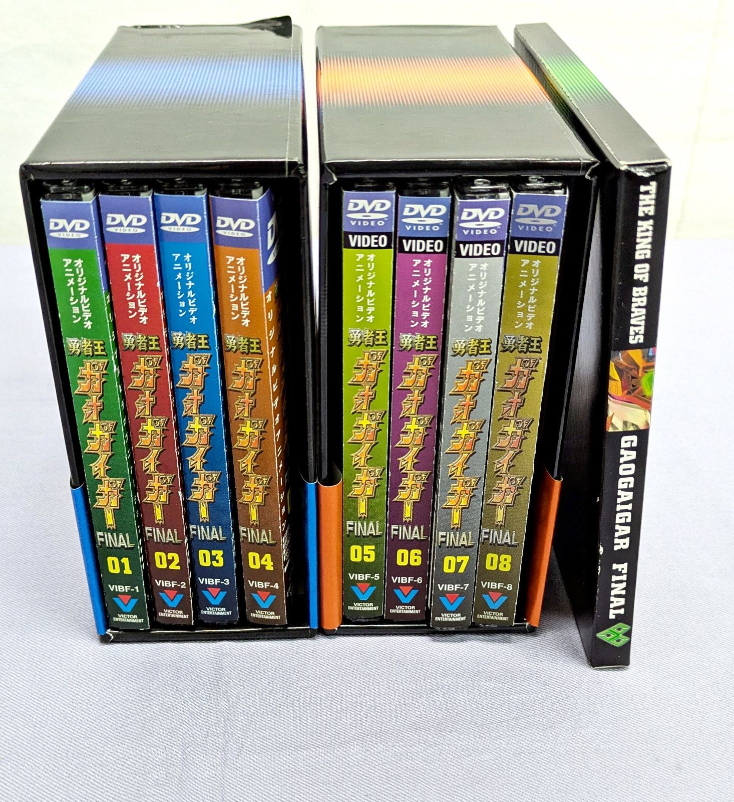 帯破れ有り 初回生産分BOX付き限定版】 勇者王ガオガイガーFINAL 01