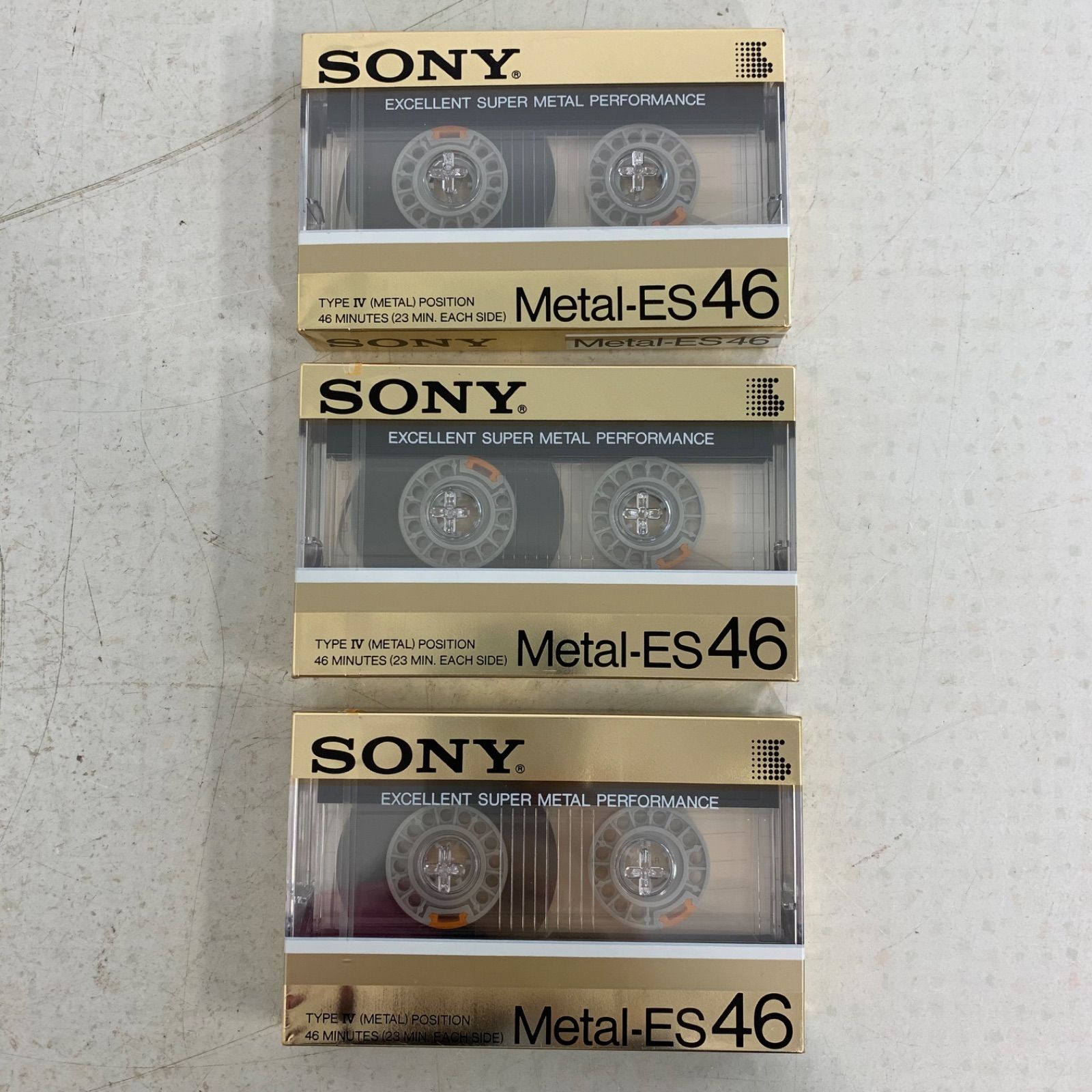 新品】SONY Metal-S46 メタルカセットテープ 7個 - メルカリ