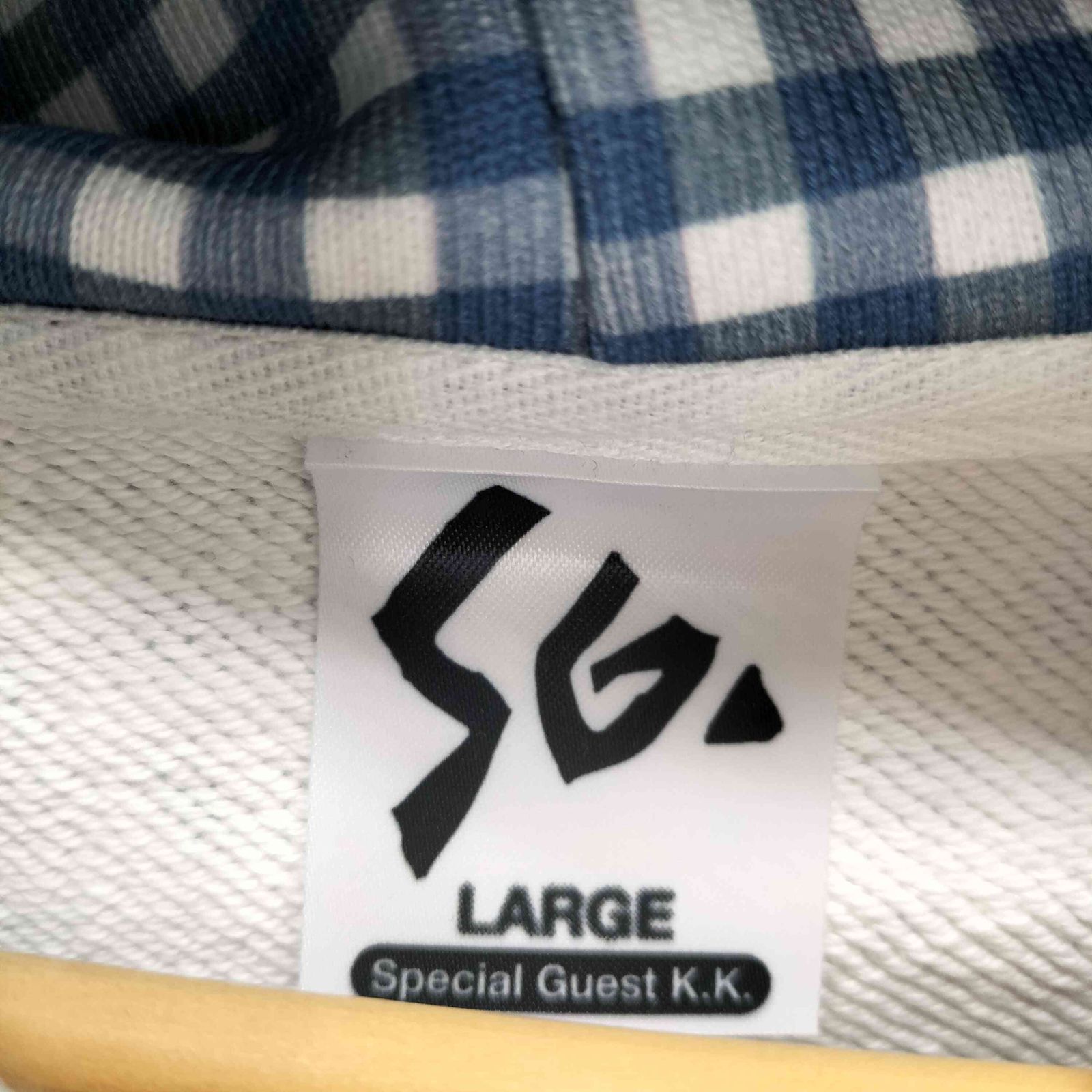 パルプ PULP SPECIAL GUEST / スペシャルゲスト SG CHECK HOODIE 