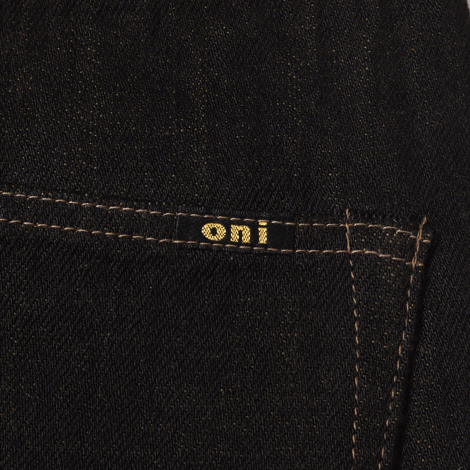 新品】鬼デニム パンツ ブラック 黒 サイズ:30 | オニデニム 12.5oz 