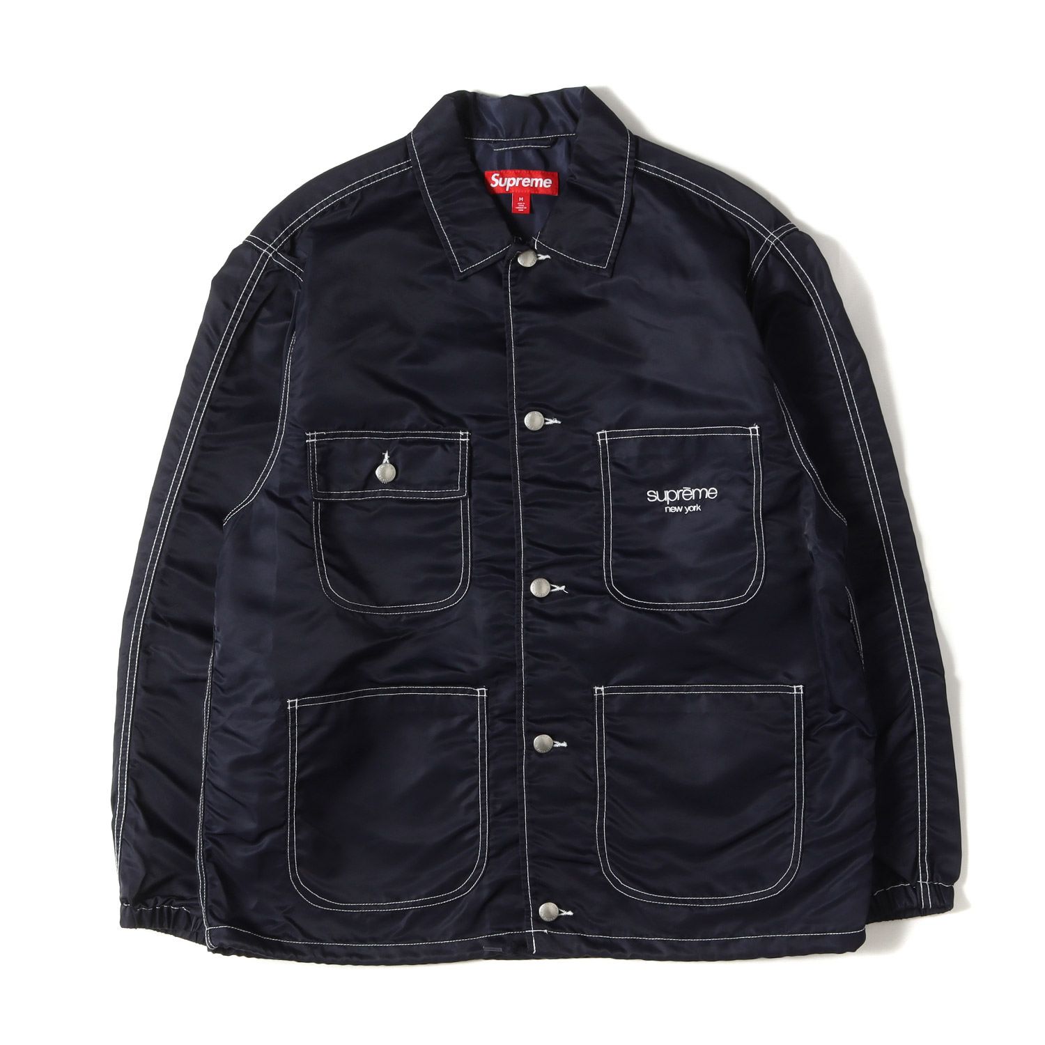 美品】Supreme シュプリーム ジャケット ネイビー 紺 サイズ:M | 24SS