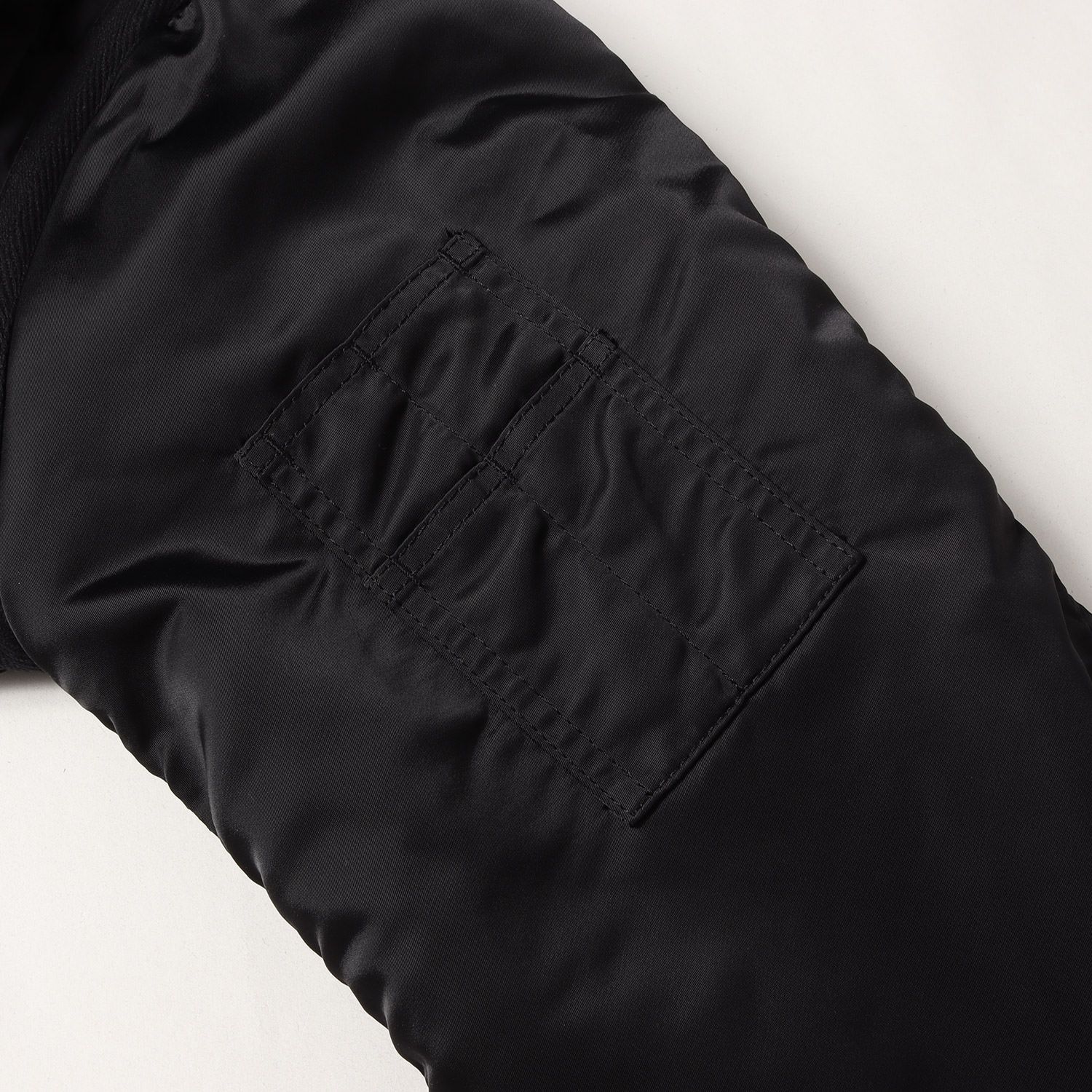 美品】Sacai サカイ ブルゾン ブラック 黒 サイズ:1 | 22AW ナイロン 