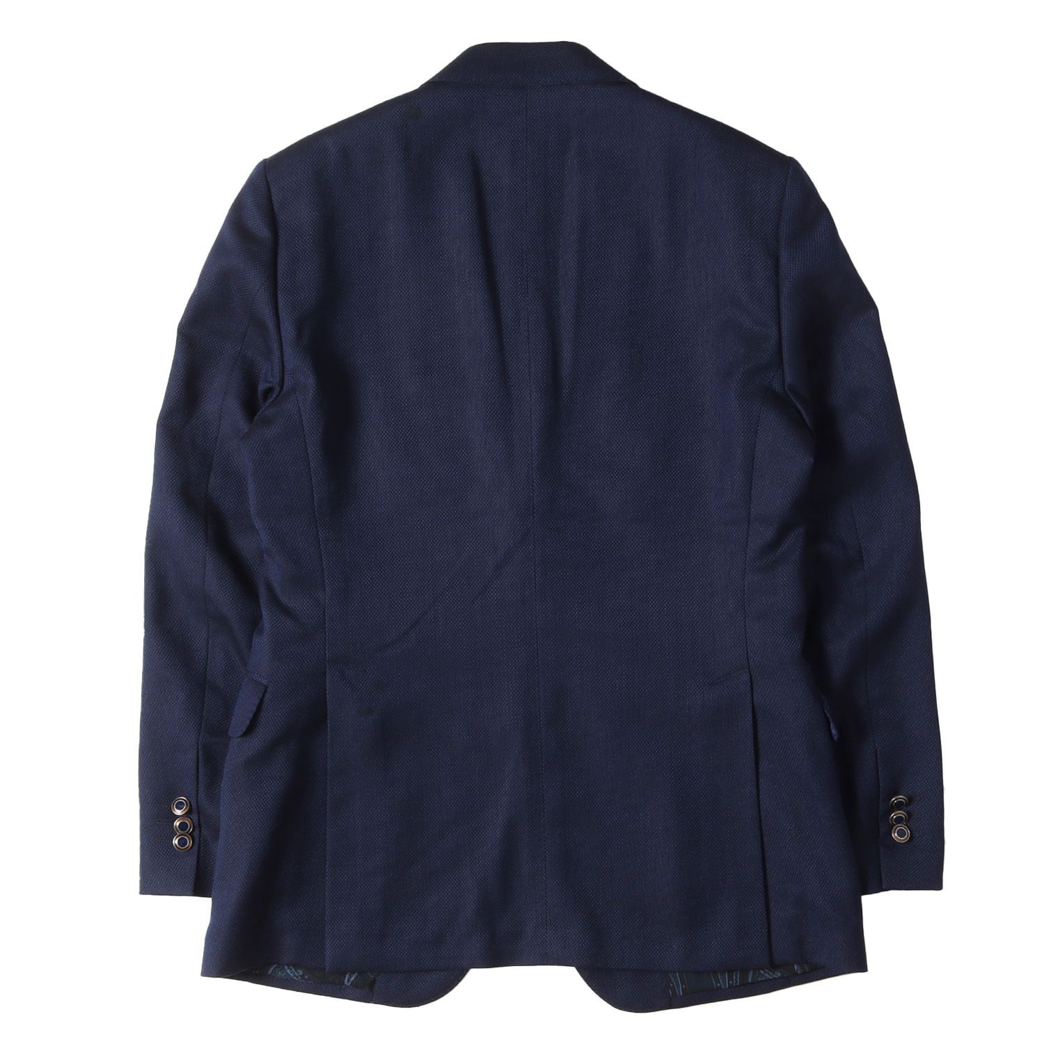 ETRO エトロ ジャケット ネイビー 紺 サイズ:46 | ホップサック 2B 