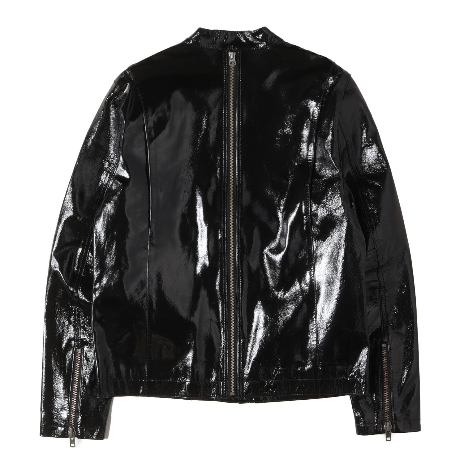 新品未使用 ポールスミス ライダースジップアップブルゾン 新品】Paul Smith ポールスミス ブルゾン ブラック 黒 サイズ:L