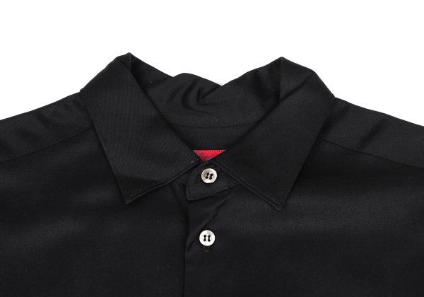 ワイズフォーメンY's for men レーヨン長袖シャツ 黒2 - メルカリ