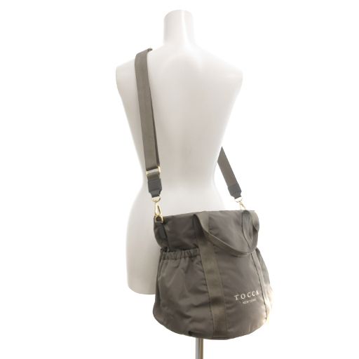 トッカ TOCCA SANA SIDEPOCKET TOTE トートバッグ ショルダー 2WAY