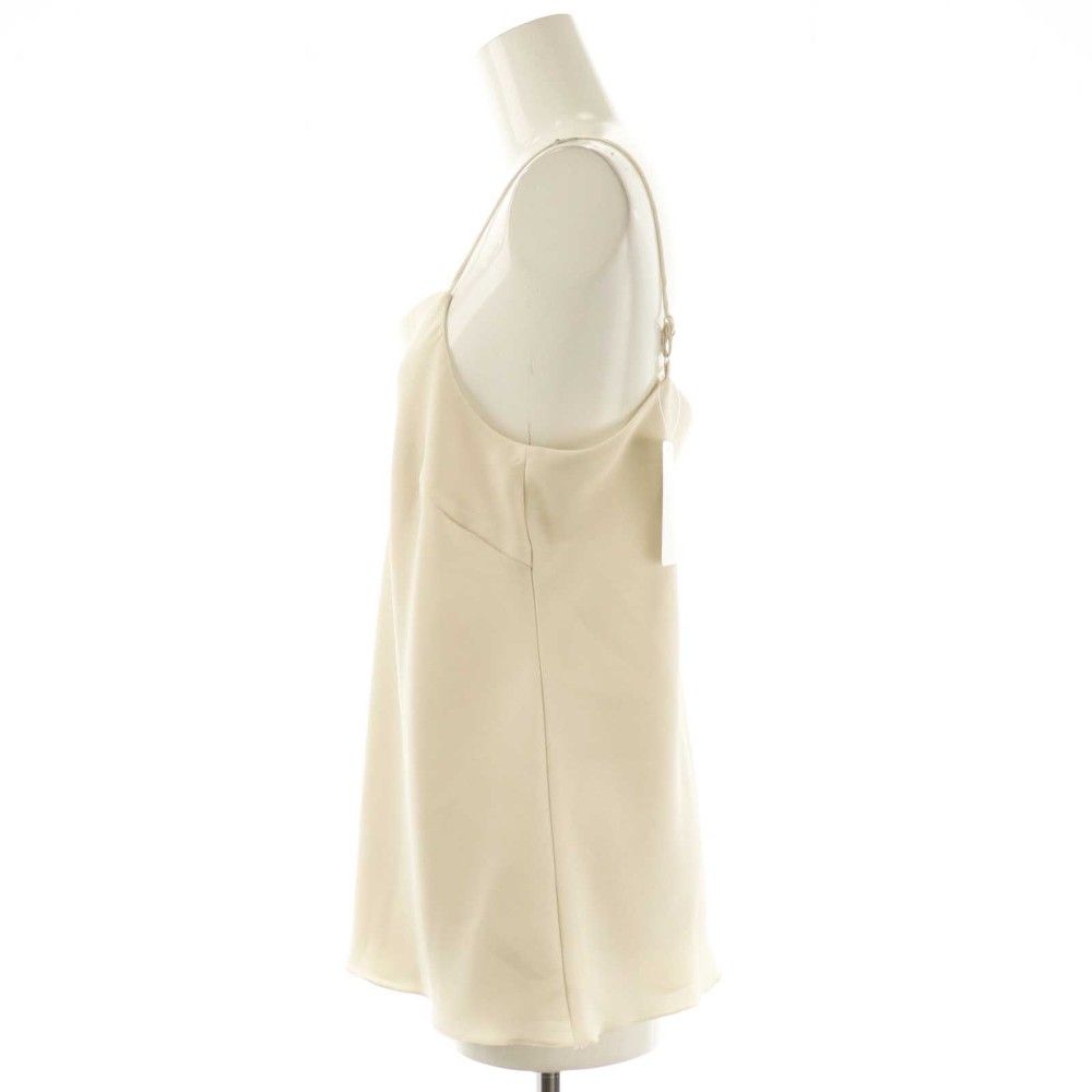 プラージュ Plage 25AW dull satin キャミソール トップス アイボリー