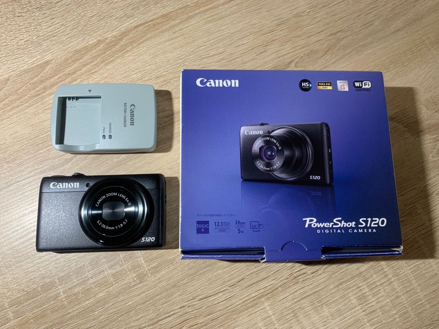 8463 Canon PowerShot S120 ブラック デジカメ ジャンク品 - メルカリ
