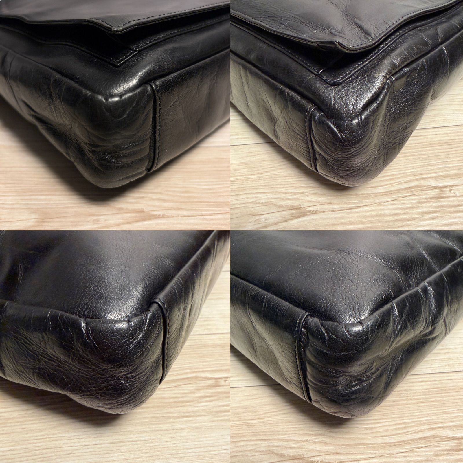 PORTER / SQUARE BRIEFCASE ポーター レザー 2WAY ビジネスバッグ