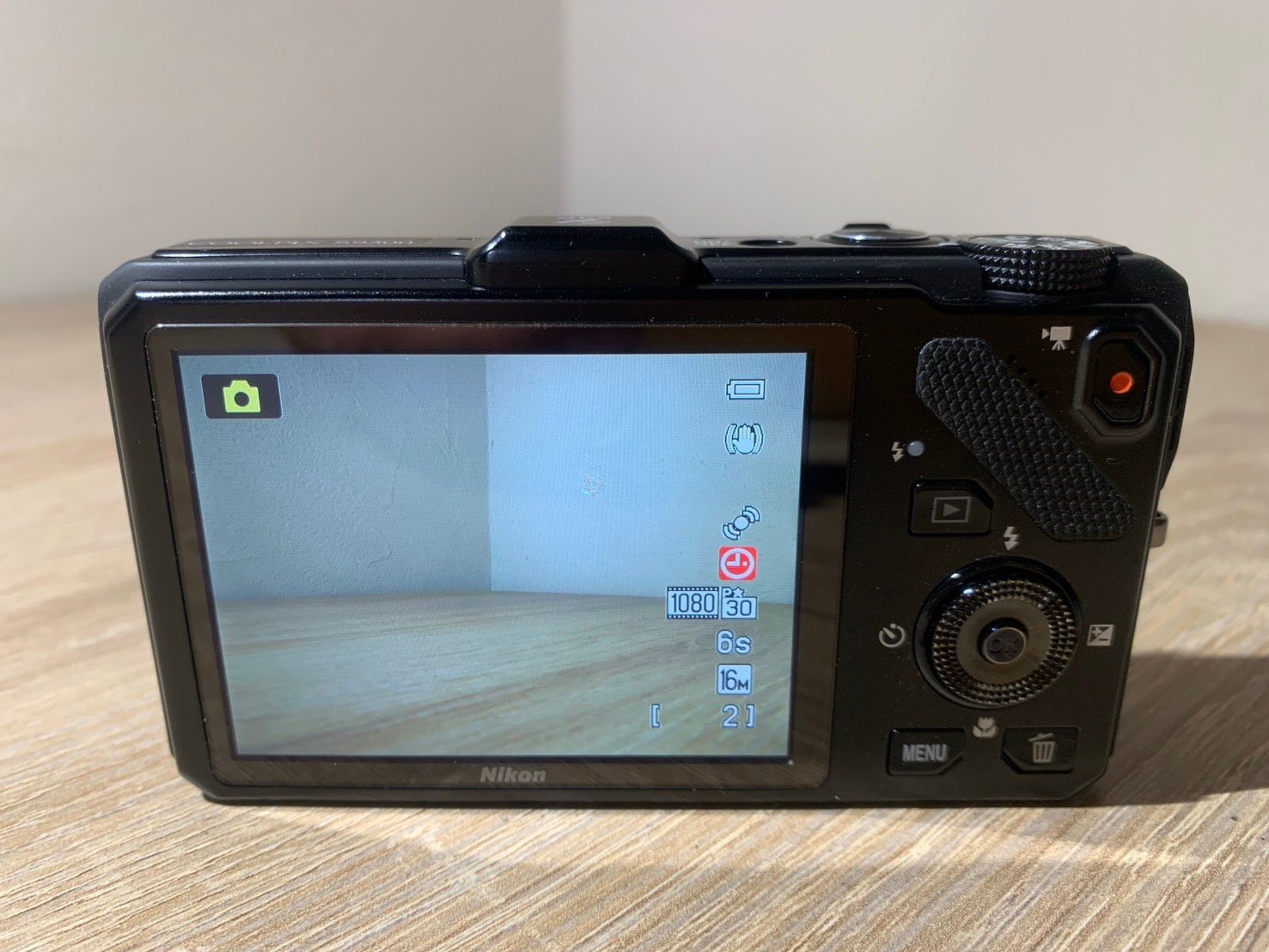 8465 Nikon COOLPIX S9300 ブラック デジカメ 動作確認済み - メルカリ
